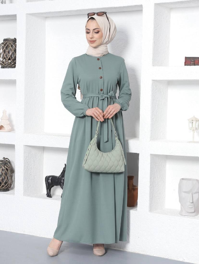 Modanisa clearance green dress