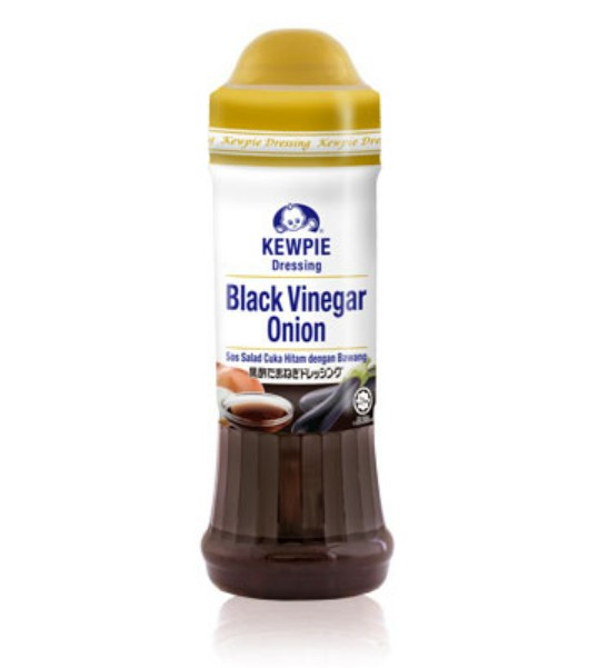 KEWPIE BLACK VINEGAR ONION DRESSING 210ML