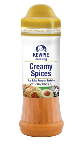 KEWPIE CREAMY SPICES DRESSING 210ML