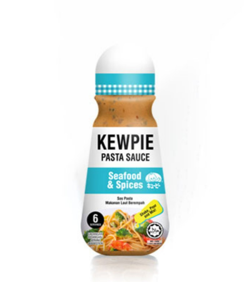 KEWPIE PASTA SAUCE SEAFOOD & SPICES 200ML