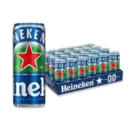 Heineken Beer 0.0 Non-Alcoholic Malt Drink – 330 ml