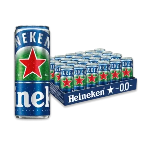 Heineken Beer 0.0 Non-Alcoholic Malt Drink – 330 ml