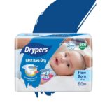 Drypers Wee Wee Dry Regular Newborn (8 x 24s) – Baby Diapers
